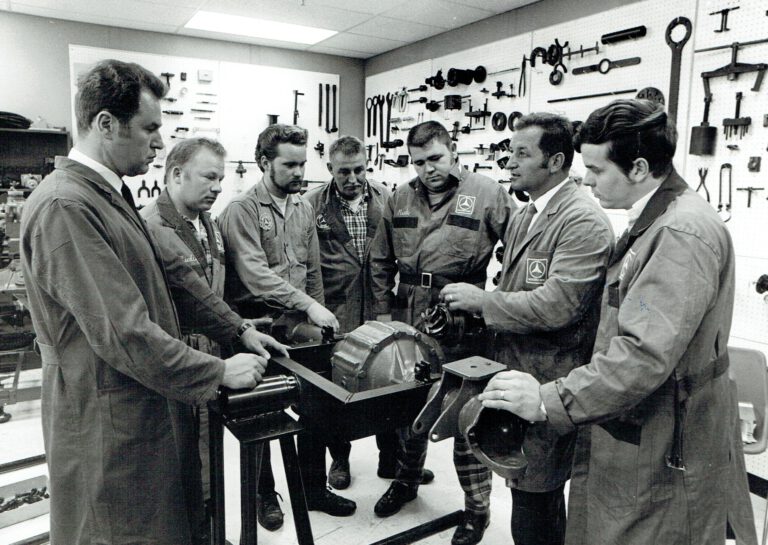 Kundendienstschulung in Newn Jersey 1969