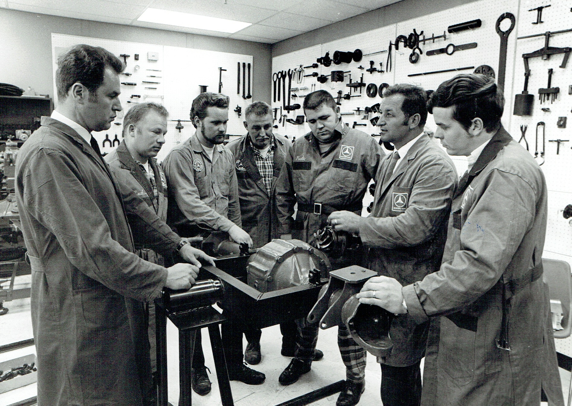 Kundendienstschulung in Newn Jersey 1969